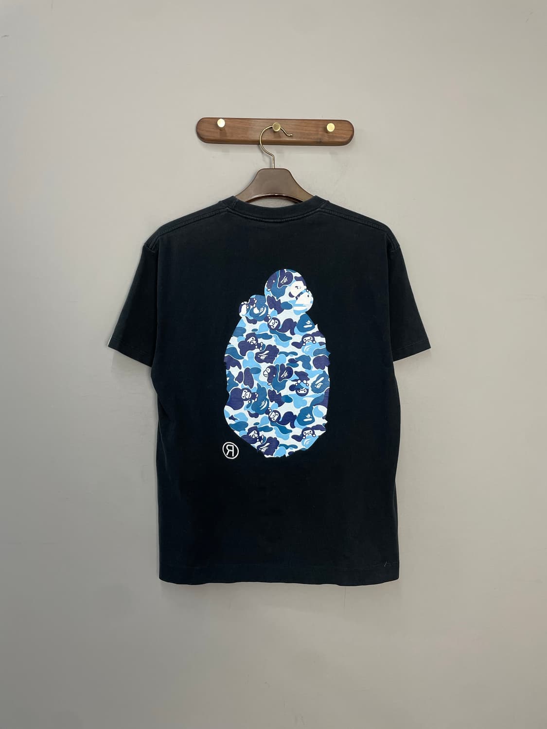 베이프 카모 빅 에이프 블랙 반팔 H2126 상품이미지6