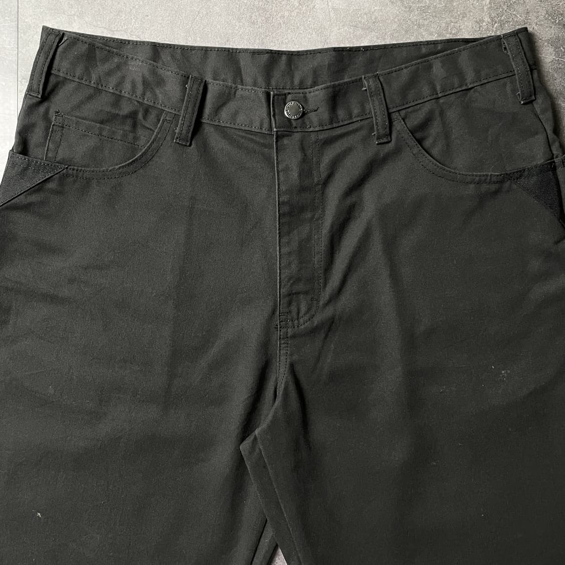 DICKIES 디키즈 빈티지 블랙 워크 하프팬츠 A01113 상품이미지2
