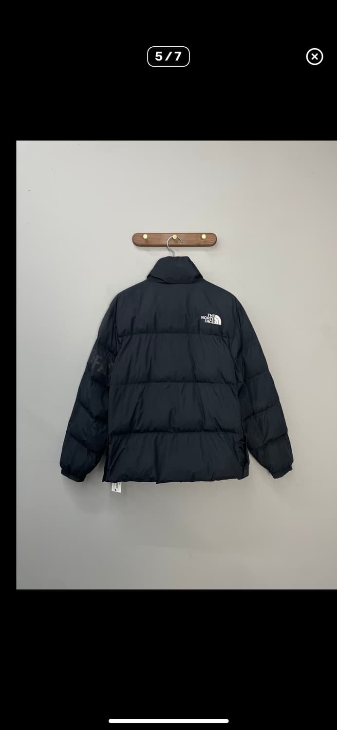 노스페이스 화이트라벨 블랙 완장로고 패딩 A2789 상품이미지5