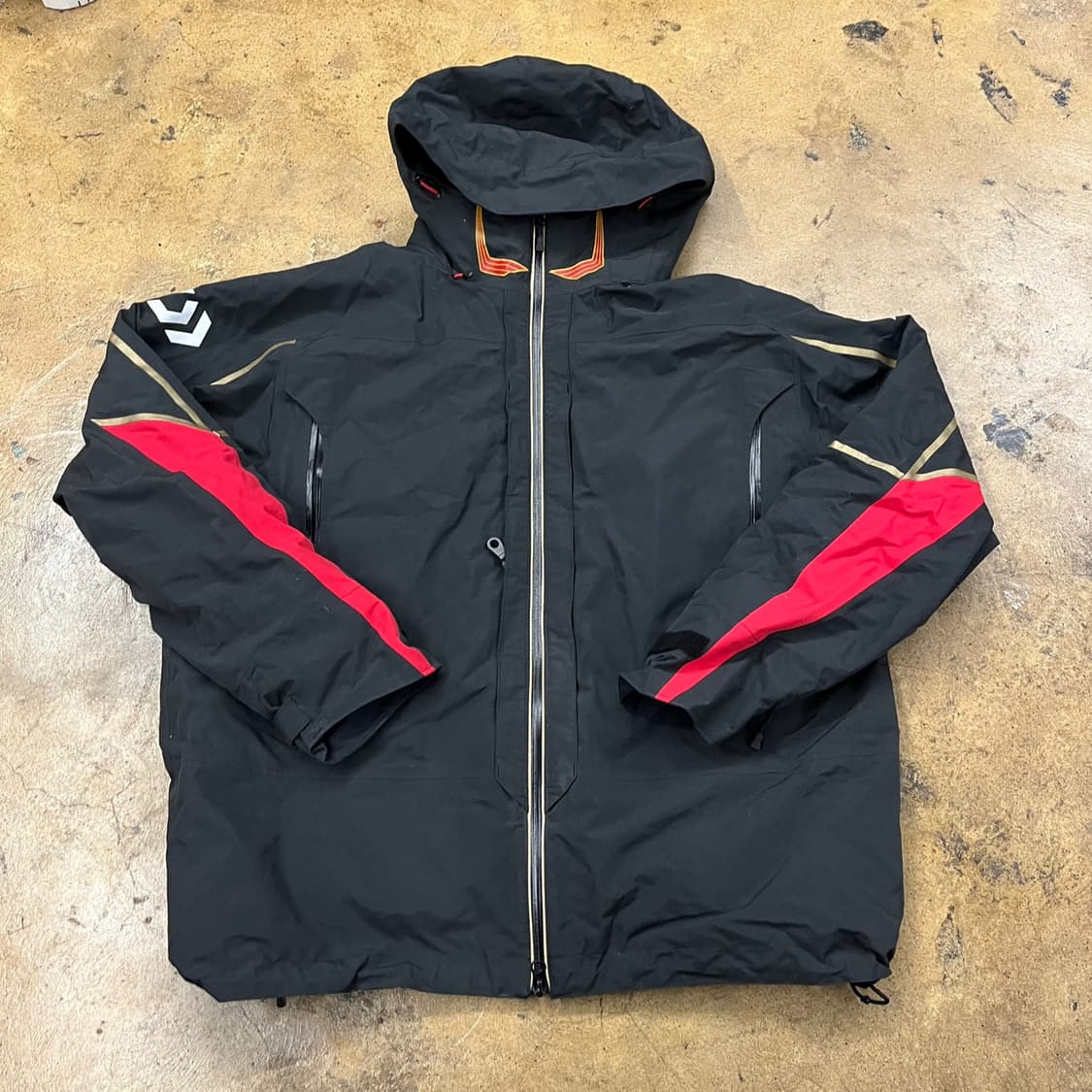 [정품/XL] 다이와 토너먼트 고어텍스 블랙 레드 스키 보드 자켓 b16 상품이미지2
