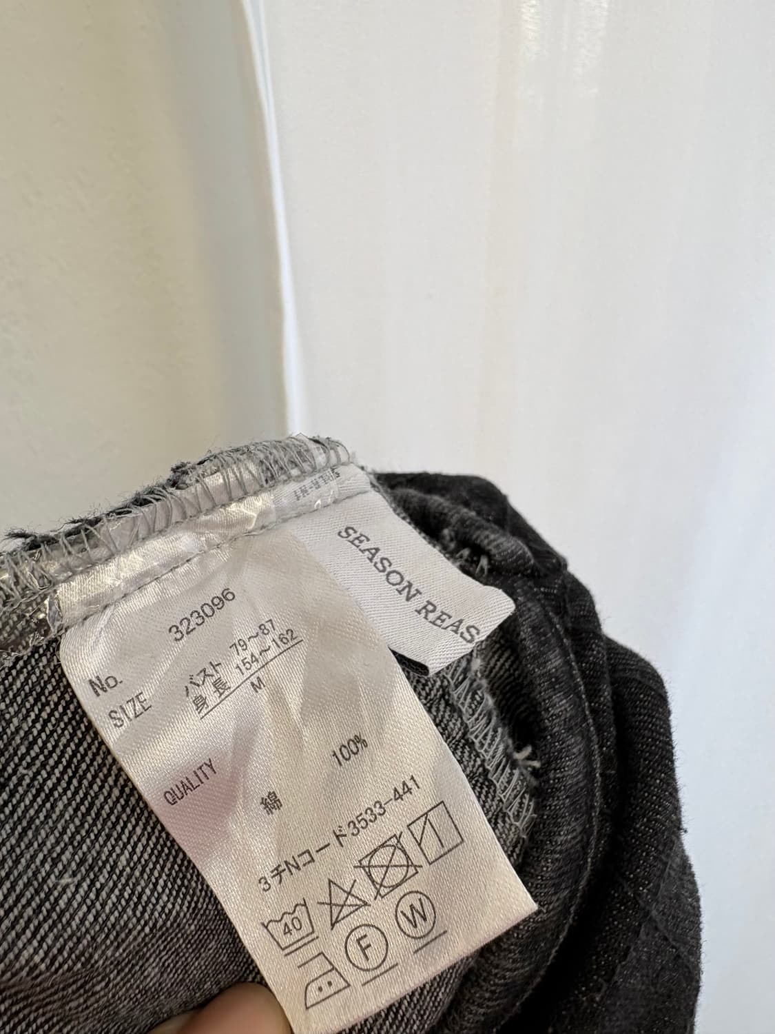 SEASON REASON 데님 모리걸 롱 원피스 JPN  상품이미지4