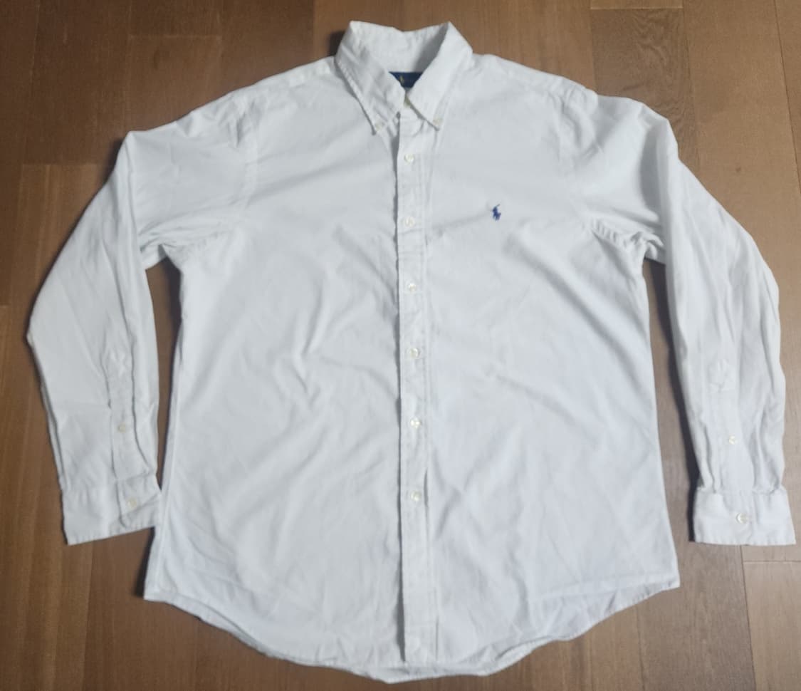 폴로랄프로렌 화이트 포플린셔츠(L) 상품이미지1