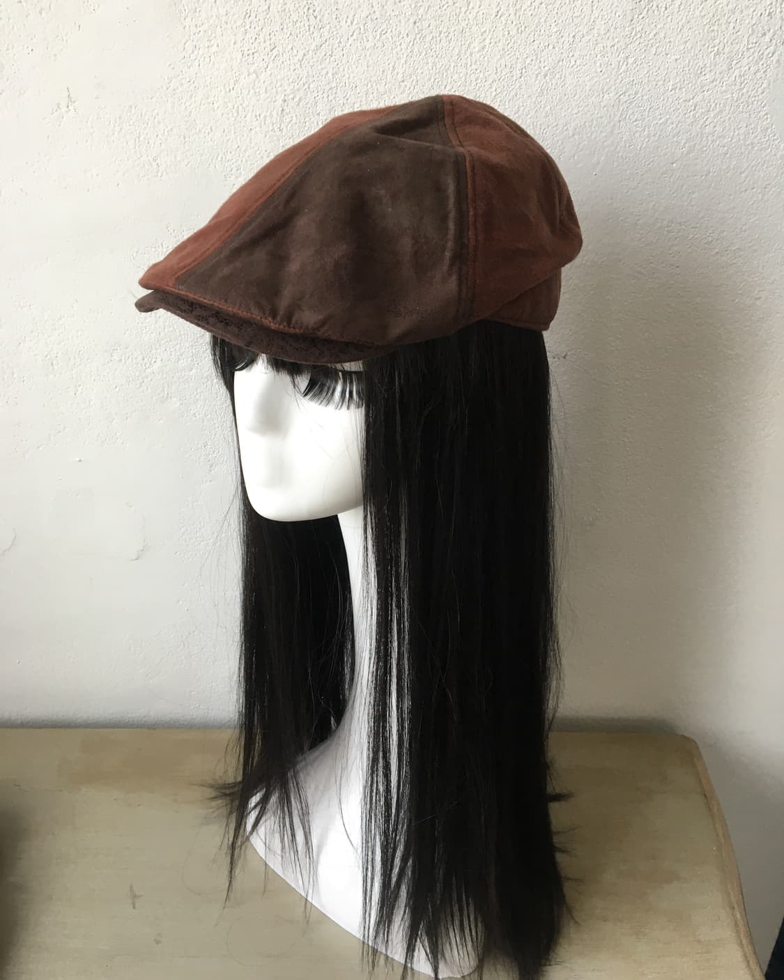  oriental printing suede hunting cap 상품이미지4
