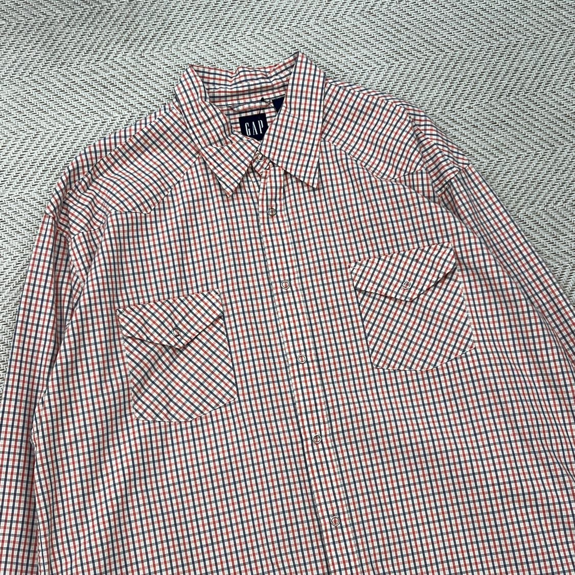 갭 투포켓 체크셔츠 r2245 상품이미지3