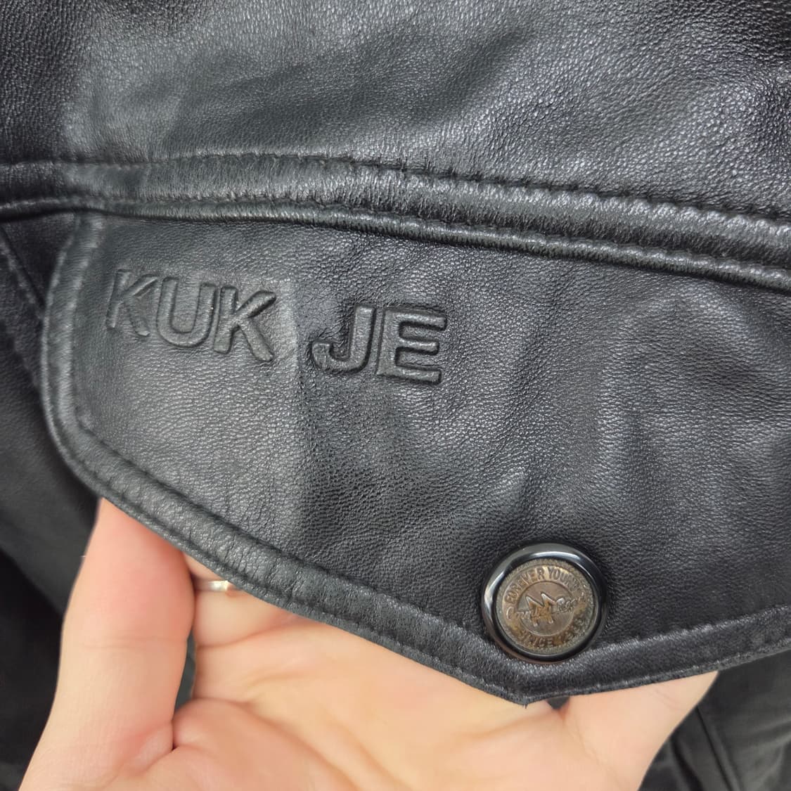 양가죽 봄버 자켓 스타일 남XL 상품이미지3