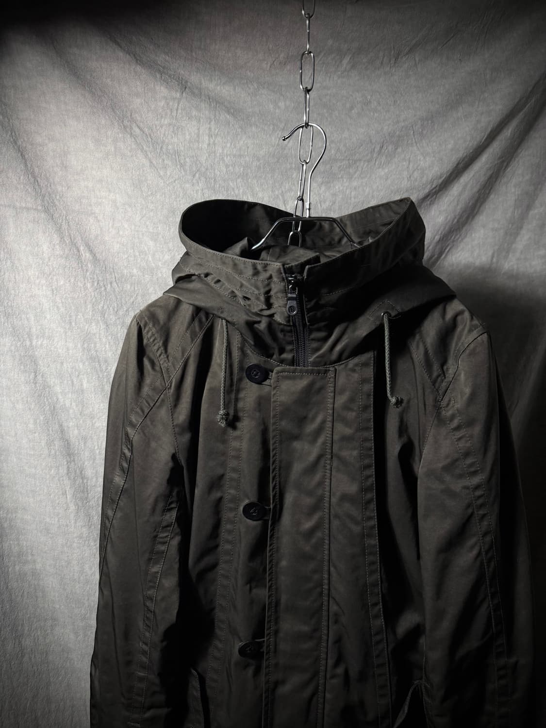 Schlüssel High-Neck Military Coat   상품이미지4
