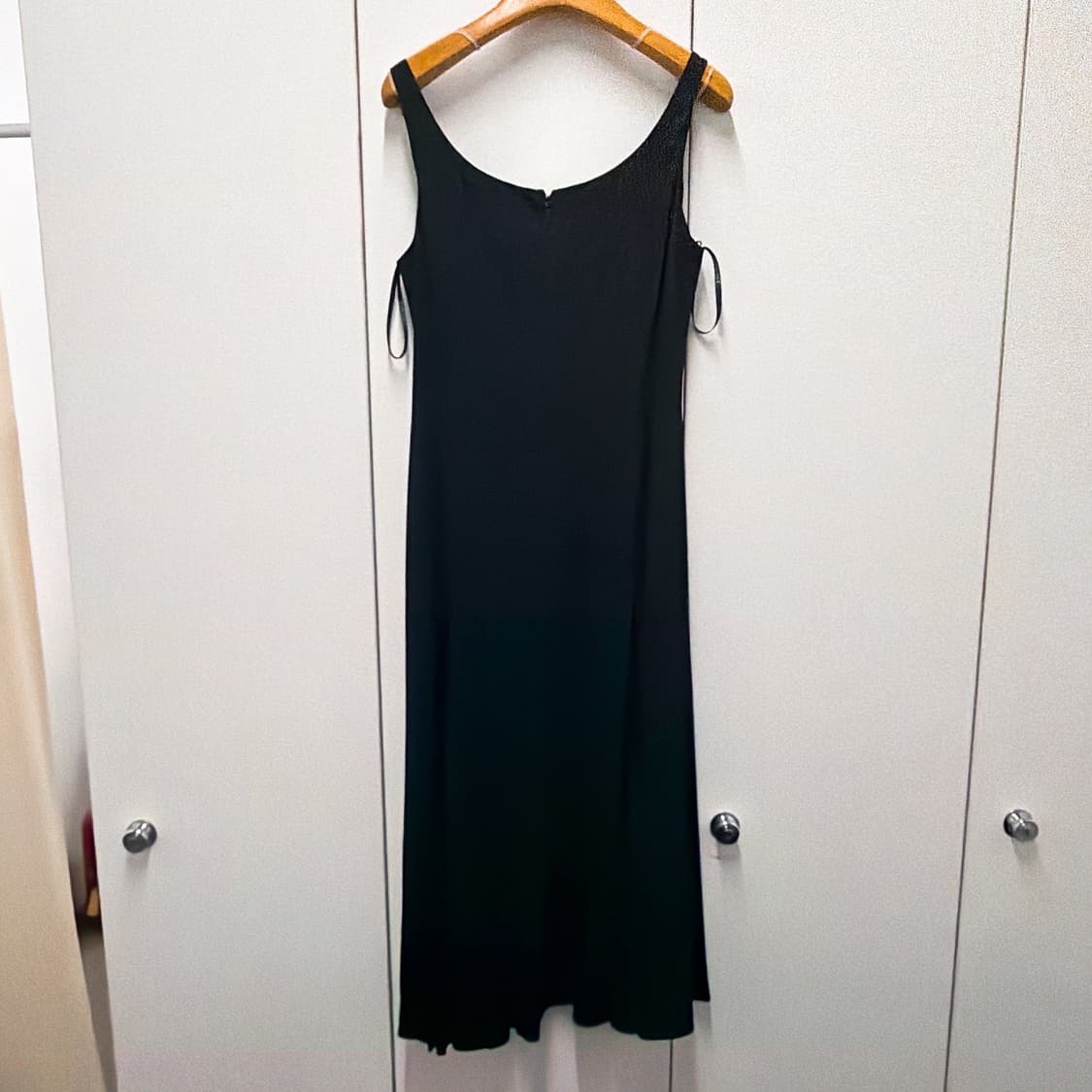 (정품/새상품) 베르사체 여성 블랙 메두사 플리츠 미디 드레스 상품이미지5