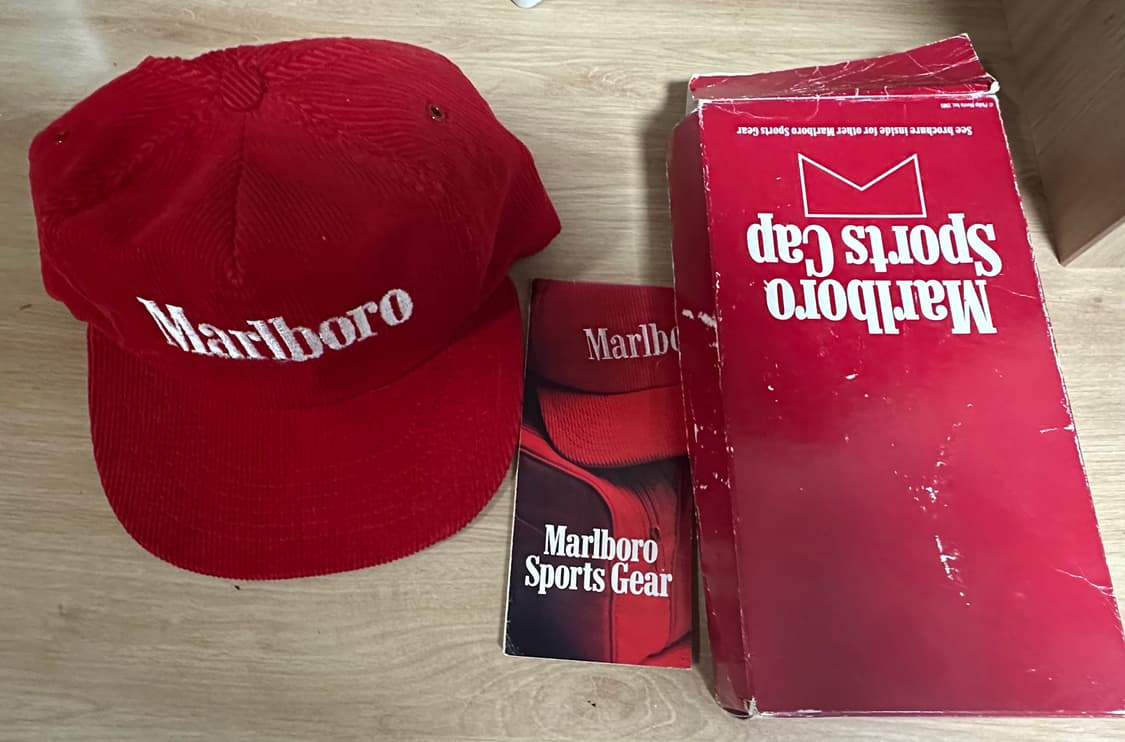80s 말보로 코듀로이 캡 상품이미지3