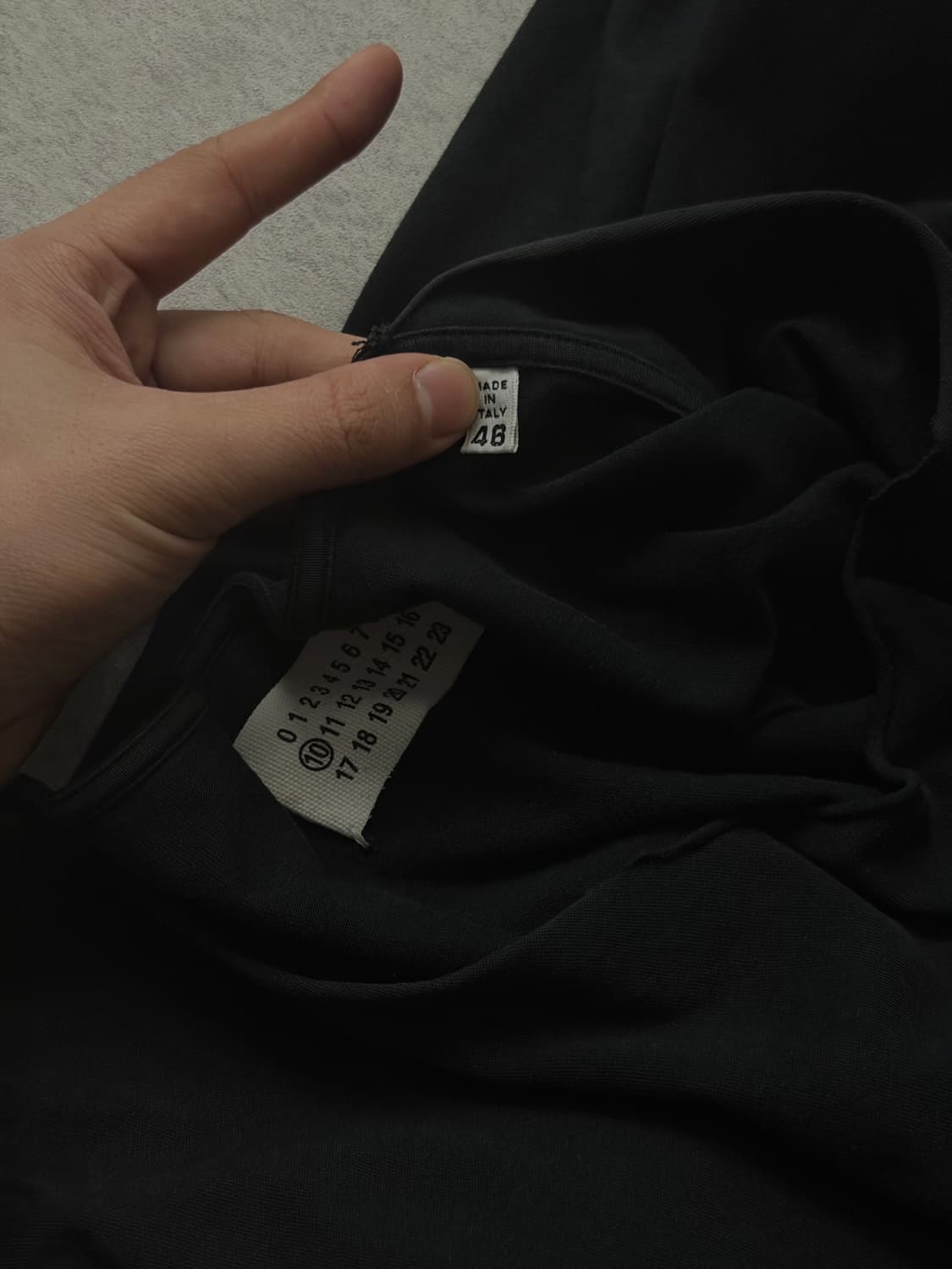 10SS 마르지엘라 페이스 모티브 롱슬리브 상품이미지10