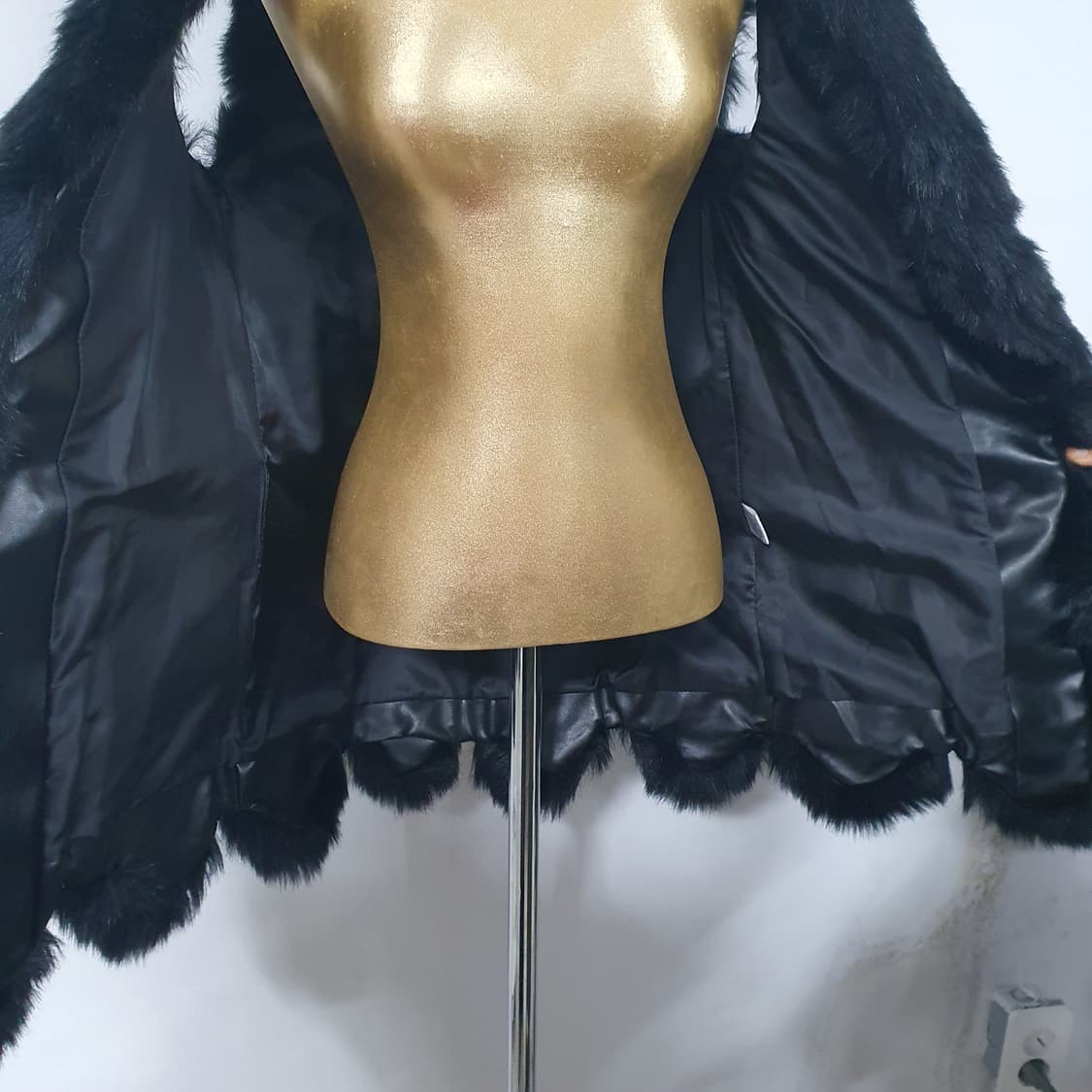 빈티지 페이크퍼 베스트 갸루 y2k 펑크 상품이미지7