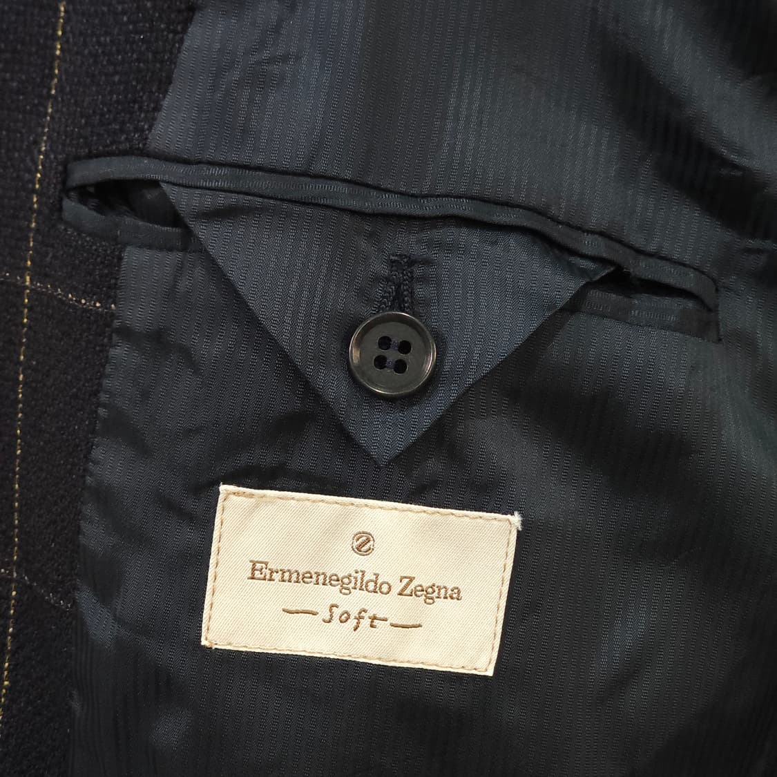 Ermenegildo Zegna 3버튼 실크 블레이져- 100-105 상품이미지6