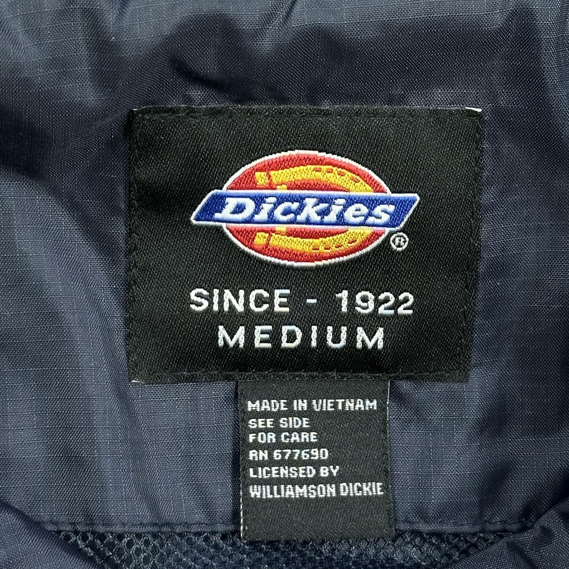 디키즈 오리지널 네이비 풀오버 바람막이 자켓 (M) 상품이미지5