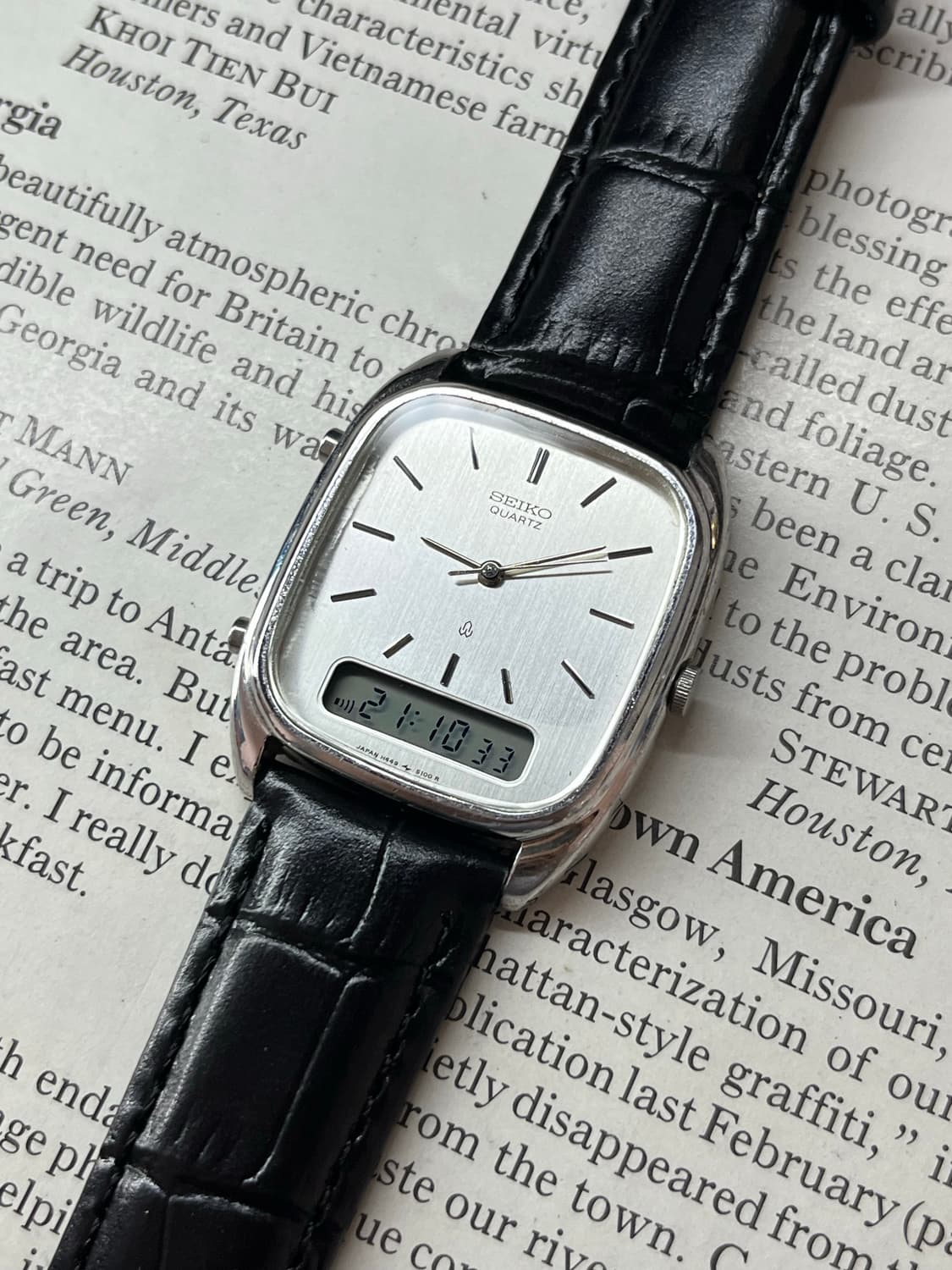 SEIKO 아나디지 쿼츠 상품이미지3