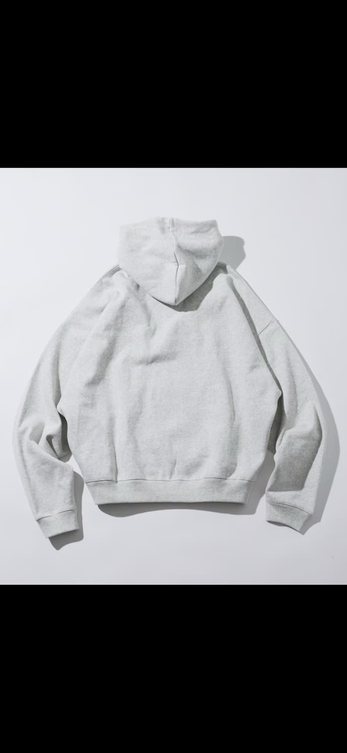 프릭스스토어 숏랭스 12온스 헤비웨이트 후디(라이트그레이) 상품이미지7