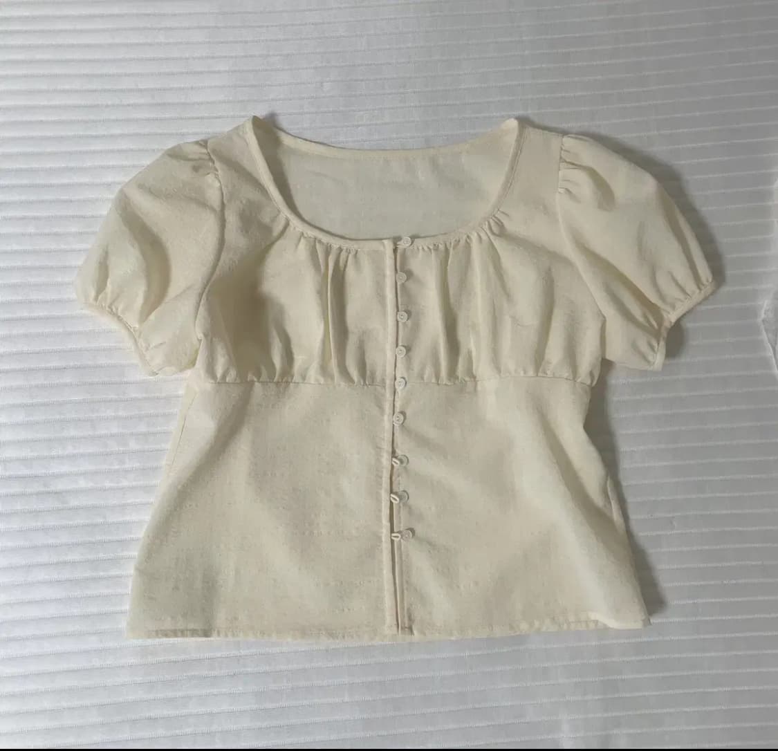 하늘하늘 여름블라우스 y2k stc 엣팃시 베이비베어 스너그빈티지 상품이미지1