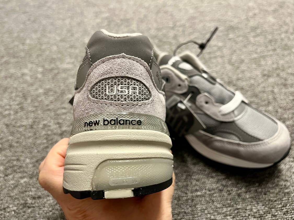 [240] 뉴발란스 992 그레이 새제품  상품이미지5