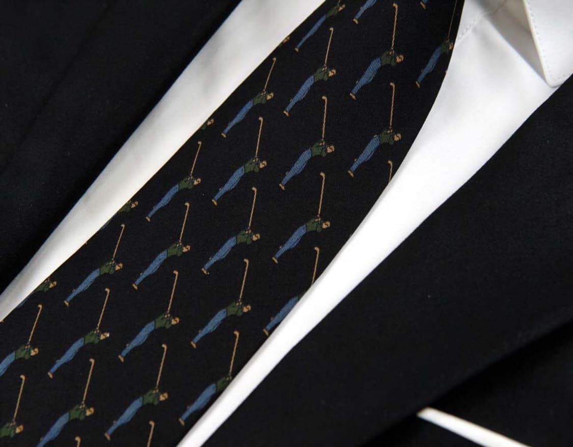 알마니 8.6cm A등급 남자 명품 넥타이 상품이미지5