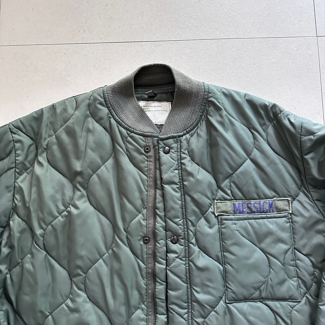 [01년도] 미공군 오리지널 CWU-9/P 퀼팅 자켓 라이너 (L) 상품이미지2