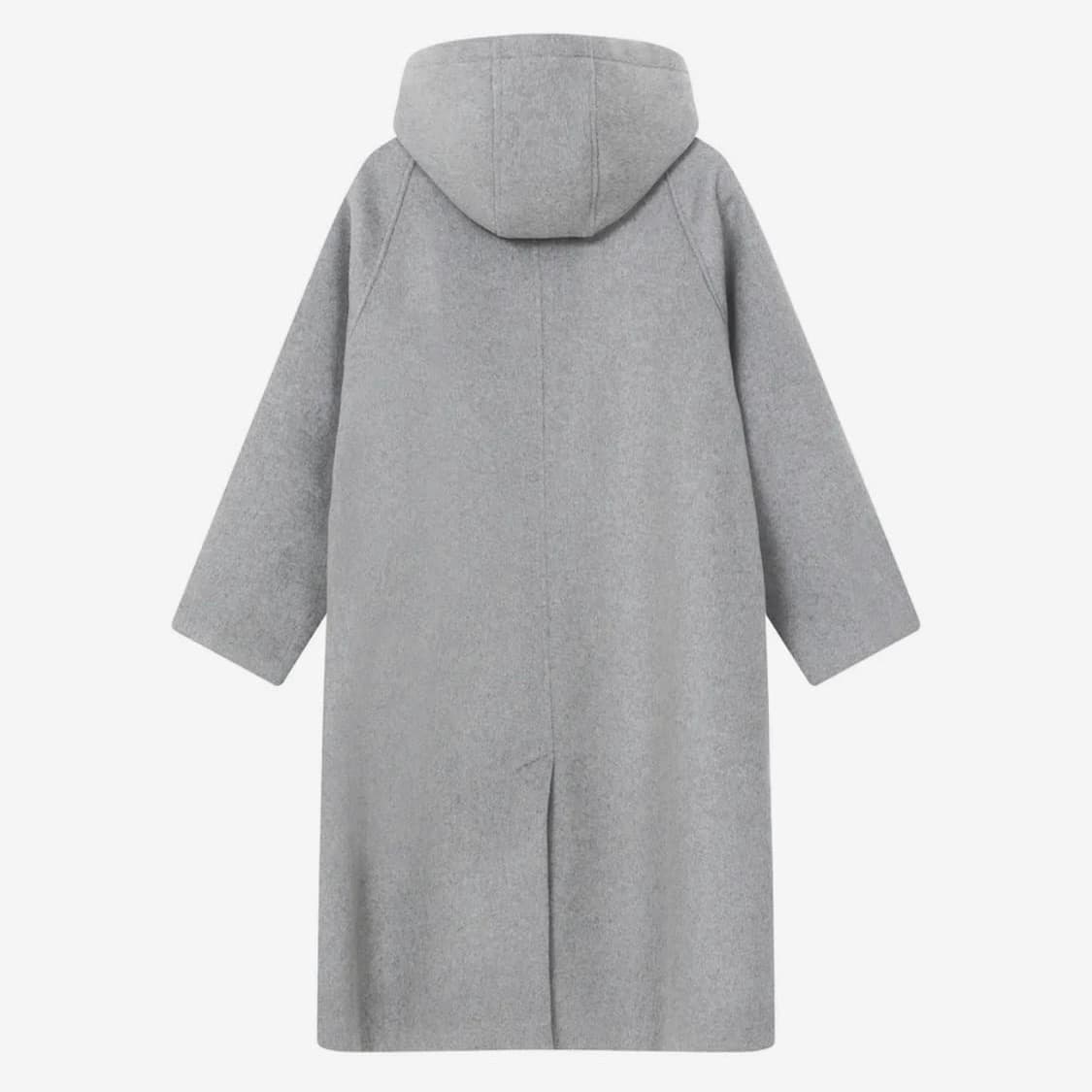 미세키서울 롱 후디 더플코트 그레이 상품이미지2