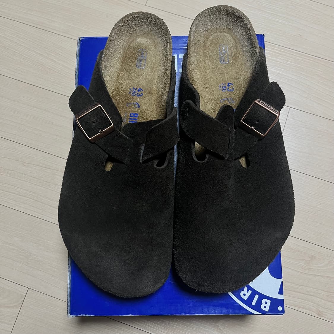 버켄스탁 보스턴 모카 레귤러 43 상품이미지2