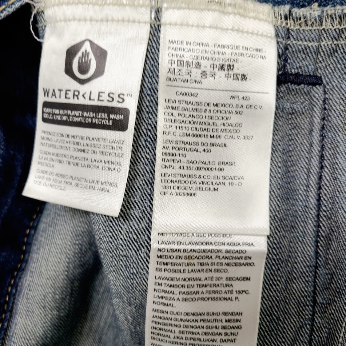 [LEVI'S] 리바이스 프리미엄 타입3 워터리스 데님 트러커 상품이미지7