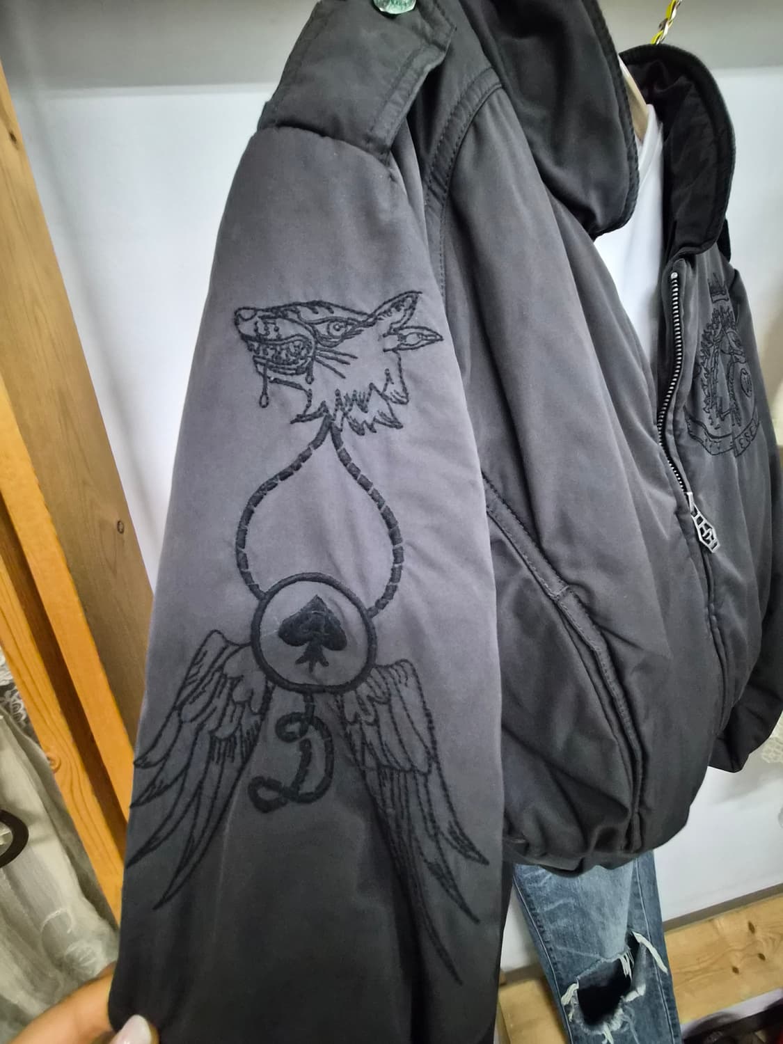 디젤 블루종 봄버점퍼 상품이미지2