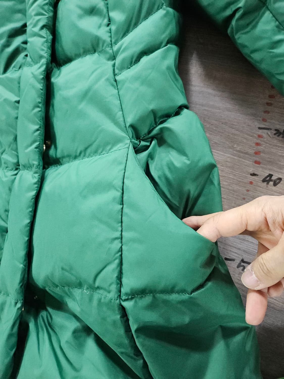 CHATELAINE 샤트렌 크린 패딩 95 상품이미지5