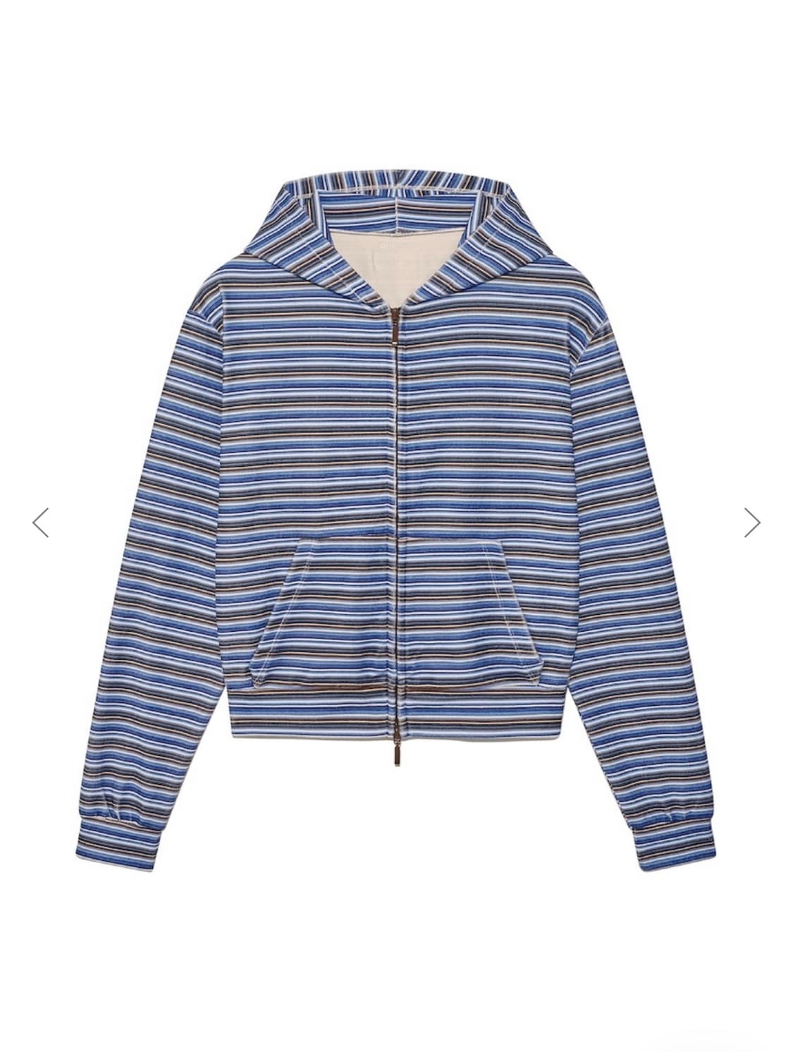 새상품택O)글로니 테리 집업 terry zip up 블루베리 머핀 상품이미지2