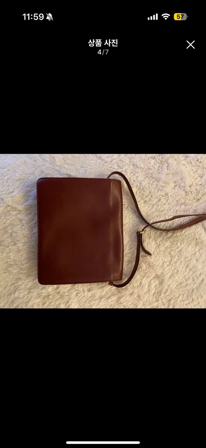 까르띠에 보르도 금장 크로스백 상품이미지4