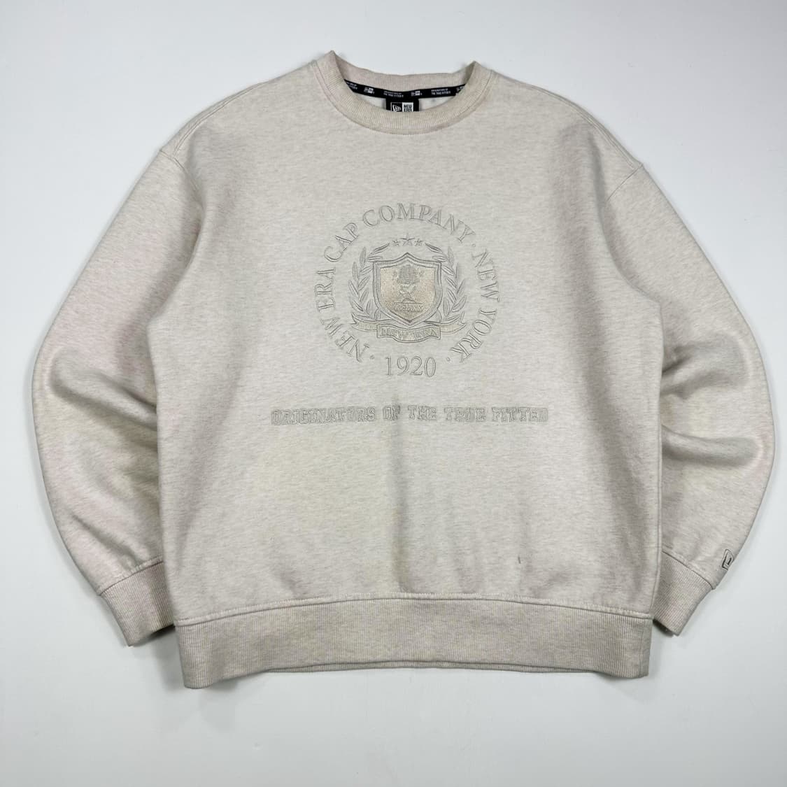 뉴에라 1920 아이보리 크루넥 맨투맨 (S) 상품이미지2