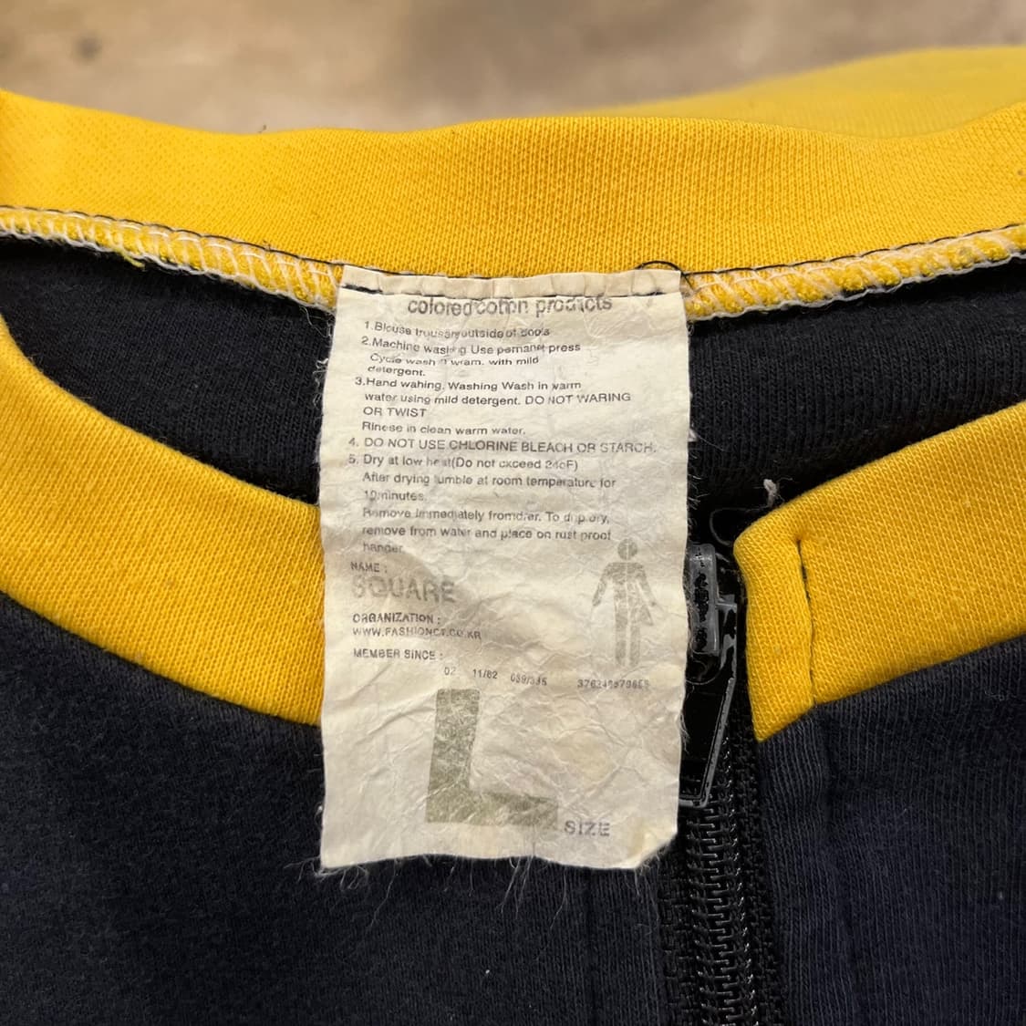 말보로 코튼 면 집업 져지 트랙탑 상품이미지6