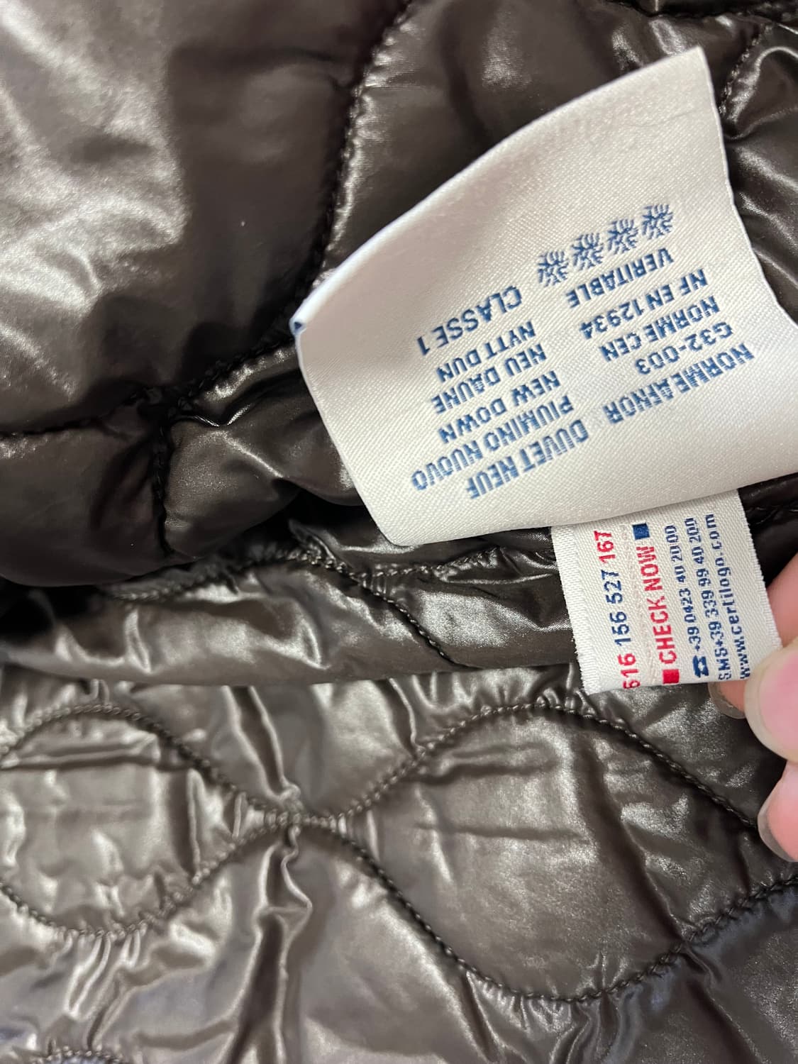 몽클레어 양털패딩 100-105 상품이미지5