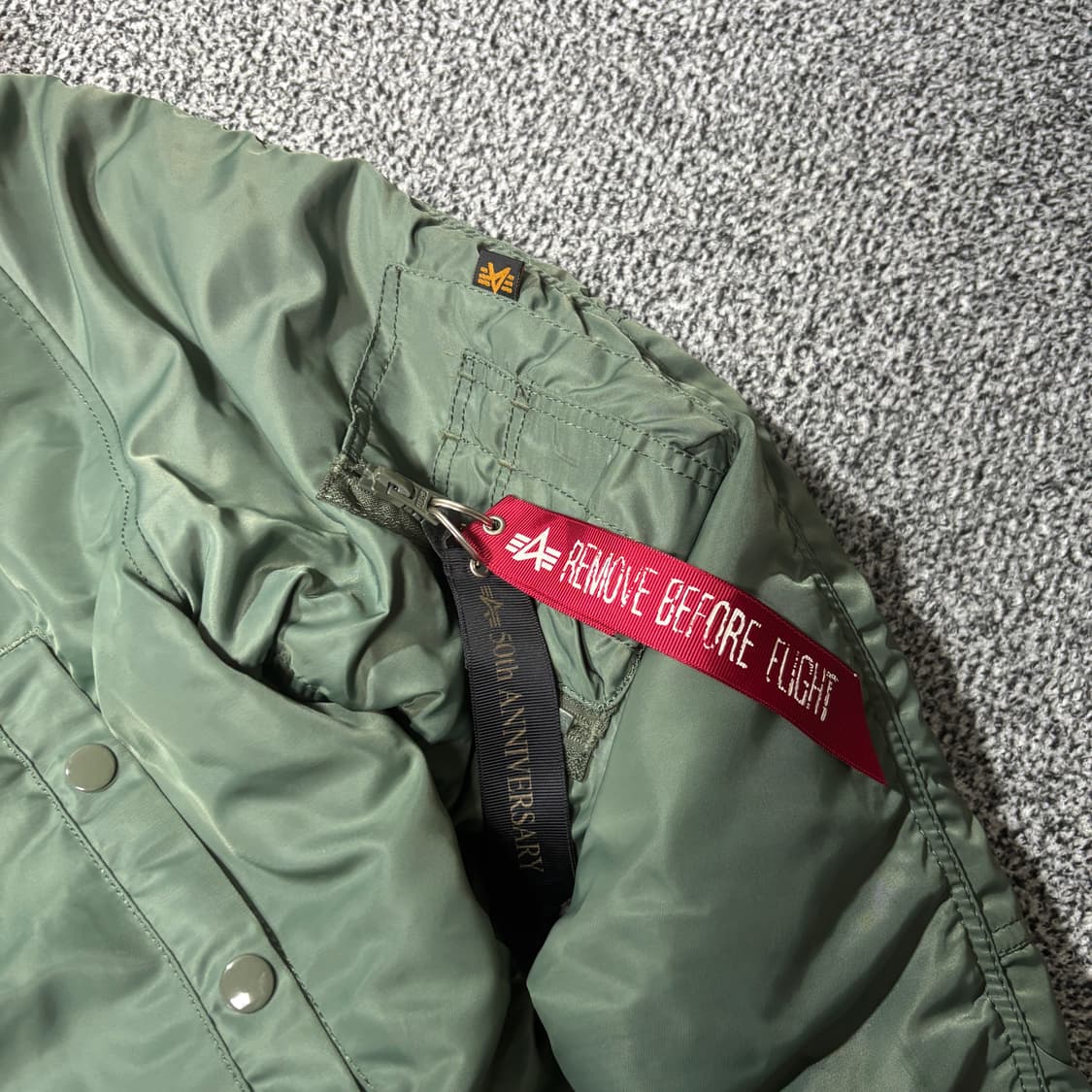 알파인더스트리 50주년 한정판 N-3B 파카 (S) 상품이미지3