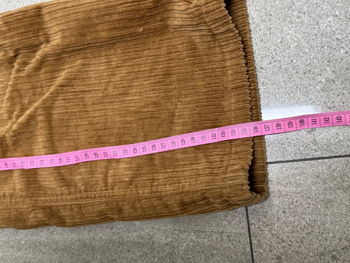 후아유 브라운 골지 오버롤 상품이미지3