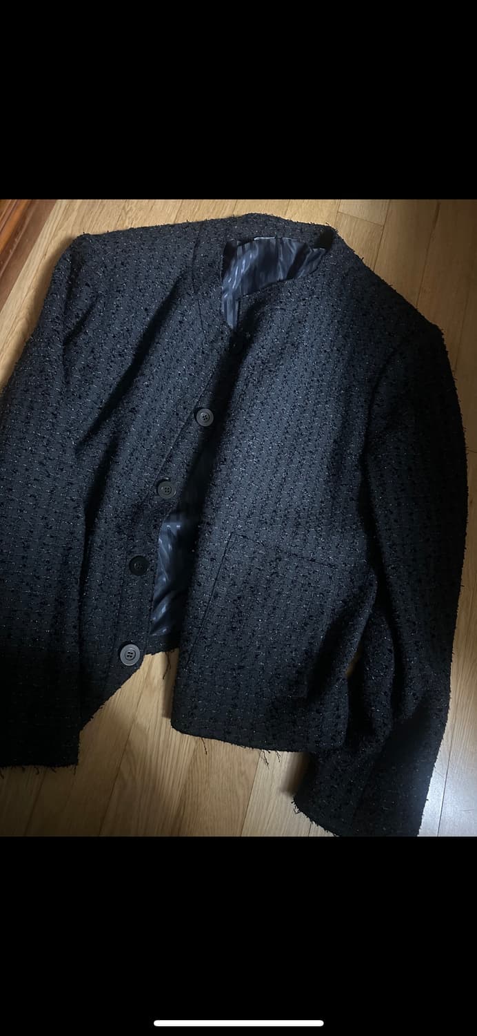 크러쉬어게인 트위드 자켓. ( 렉토 아워레가시 앤더슨벨 상품이미지2