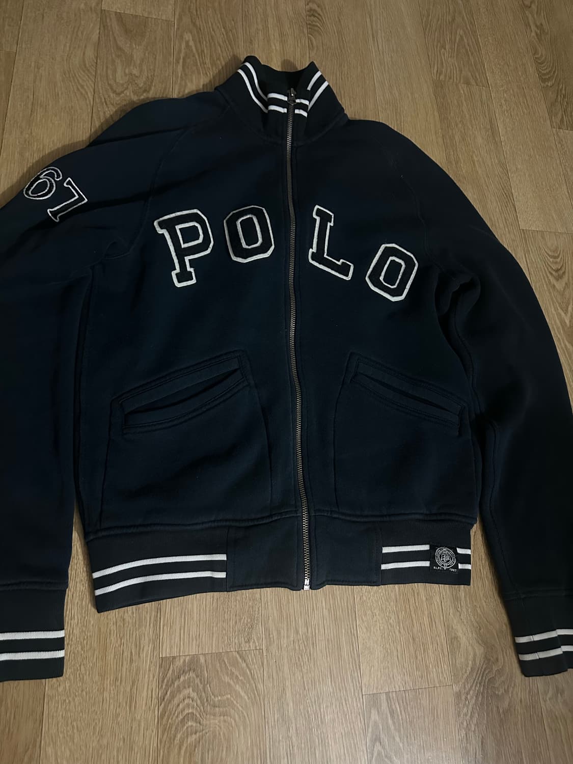 vintage 폴로 집업 상품이미지1