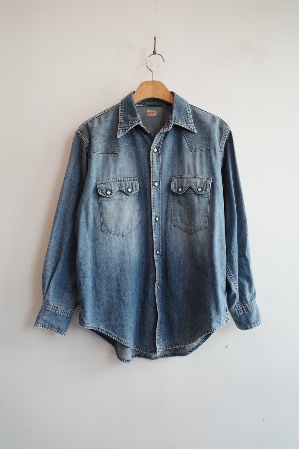 Bartack 웨스턴 데님 셔츠 상품이미지1