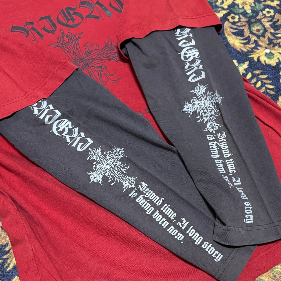 [재패니즈]OriOir 레이어드 스케이터 롱슬리브  상품이미지5