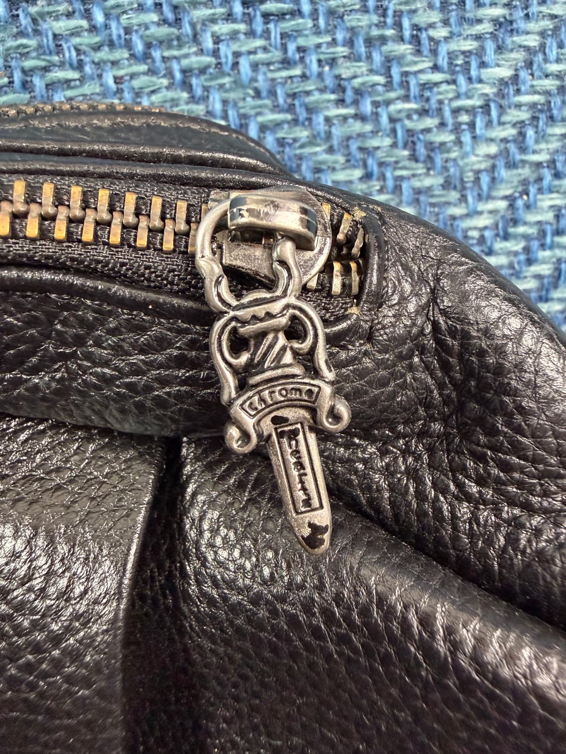 [유니크 디자인] 크롬하츠 스타일 레더 크로스백 상품이미지5