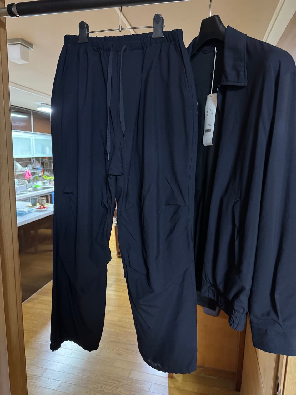 코모리 스윙탑 니턱팬츠 셋업 상품이미지3