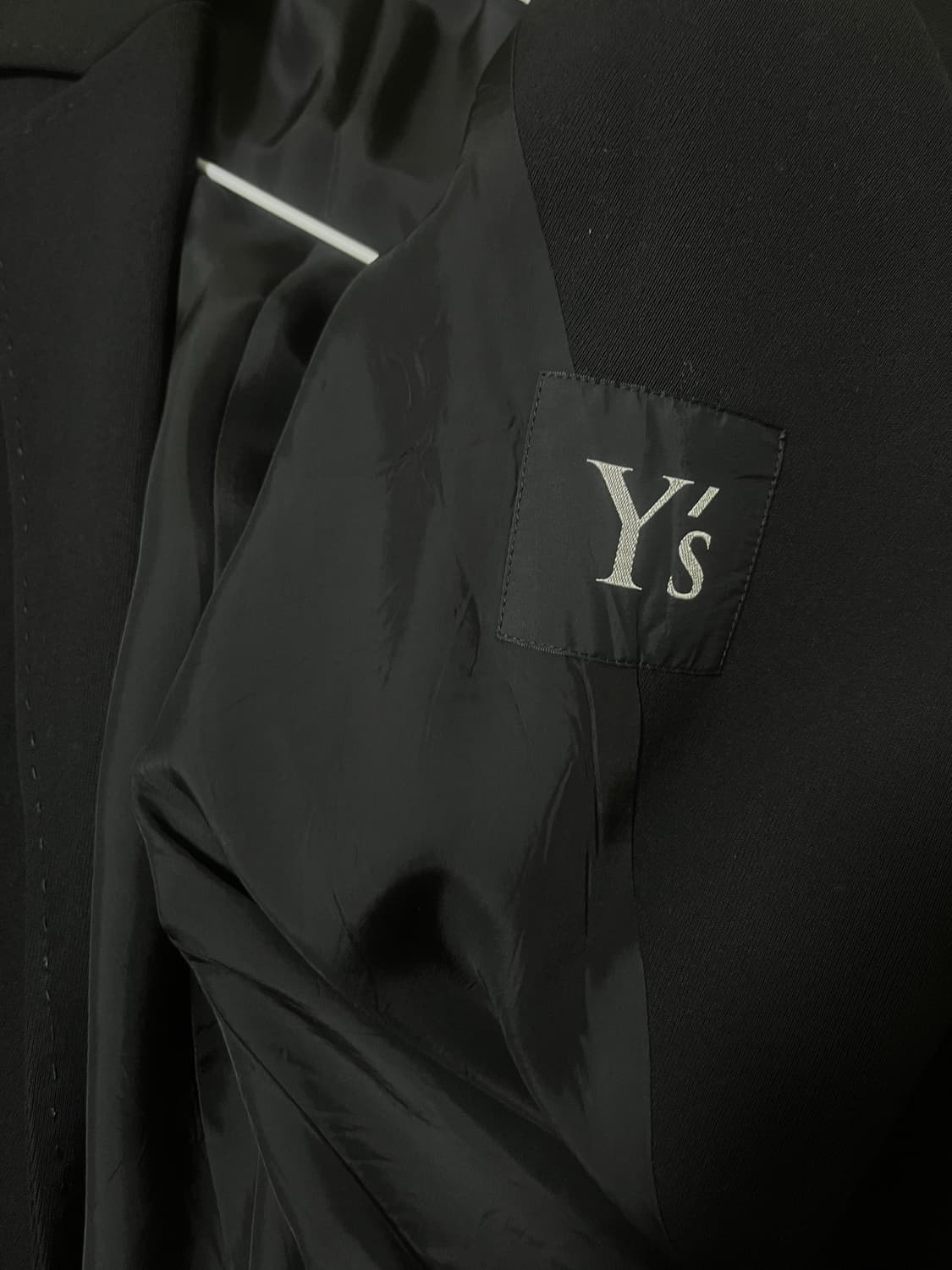 요지야마모토 비대칭 스티치 자켓 상품이미지2