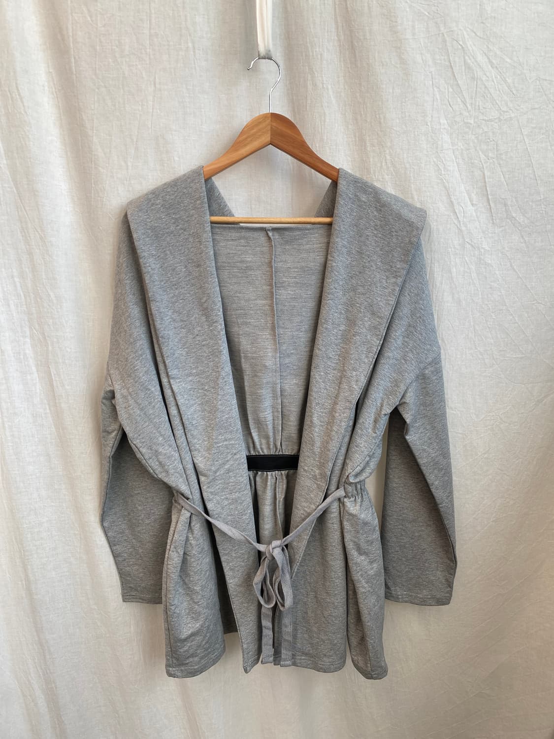 JULIE&LOUIS 그레이 후드 자켓(M-L/미사용품) 상품이미지3