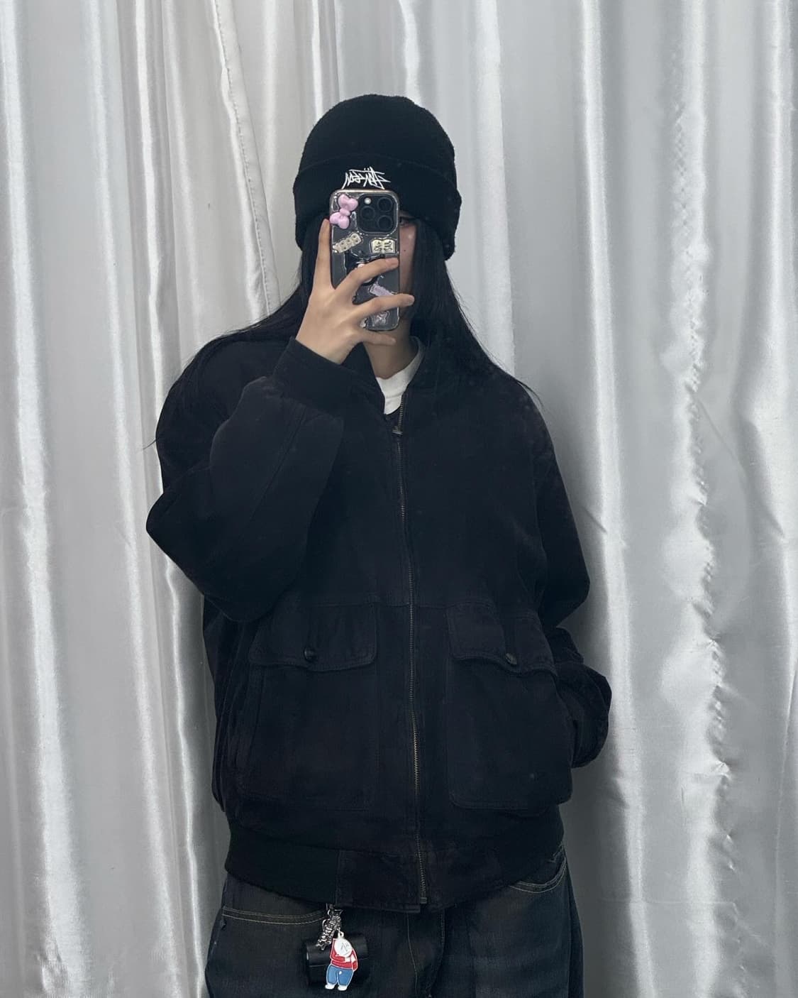 Phantom Suede Black Jacket 상품이미지2