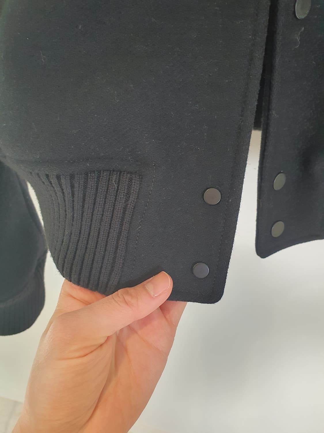 오프화이트 디아그 바시티 남성 봄버자켓 상품이미지9