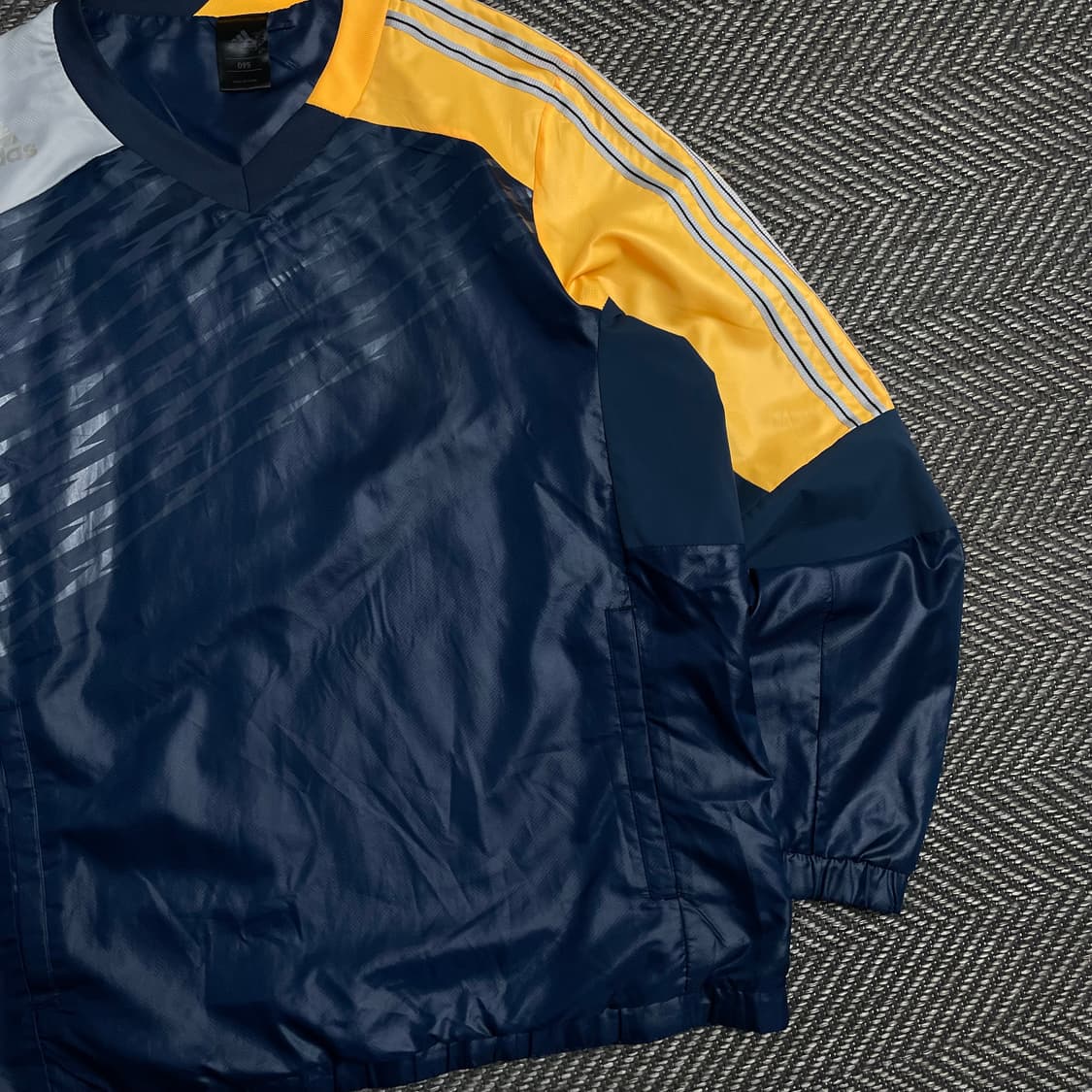 아디다스 더블로고 배색 디테일 우븐 웜업y 5343 상품이미지4