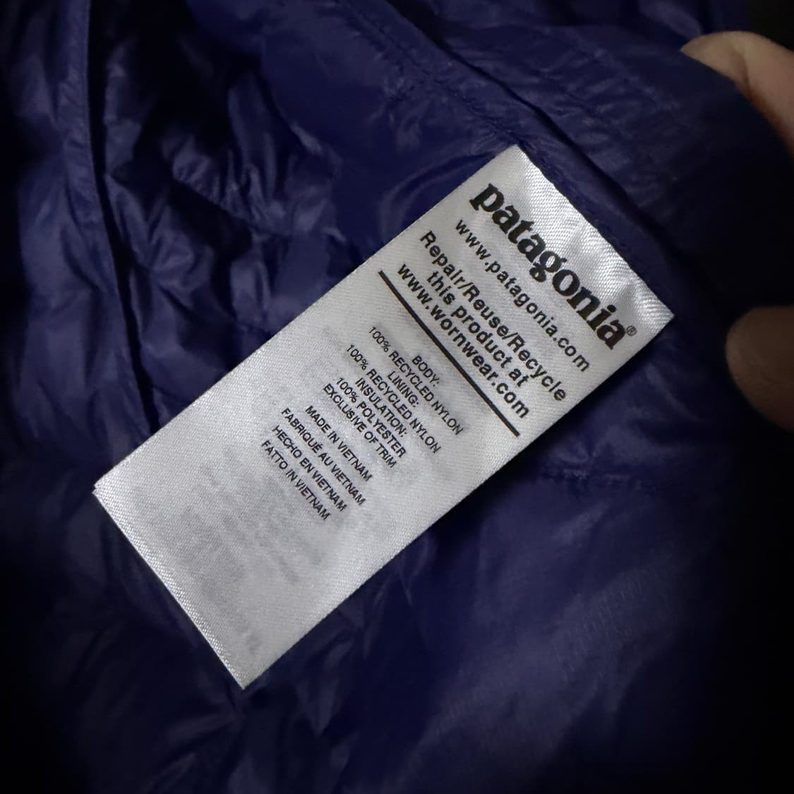 파타고니아 여성 마이크로 퍼프 후디 다운 L (여성 77정도) 상품이미지7