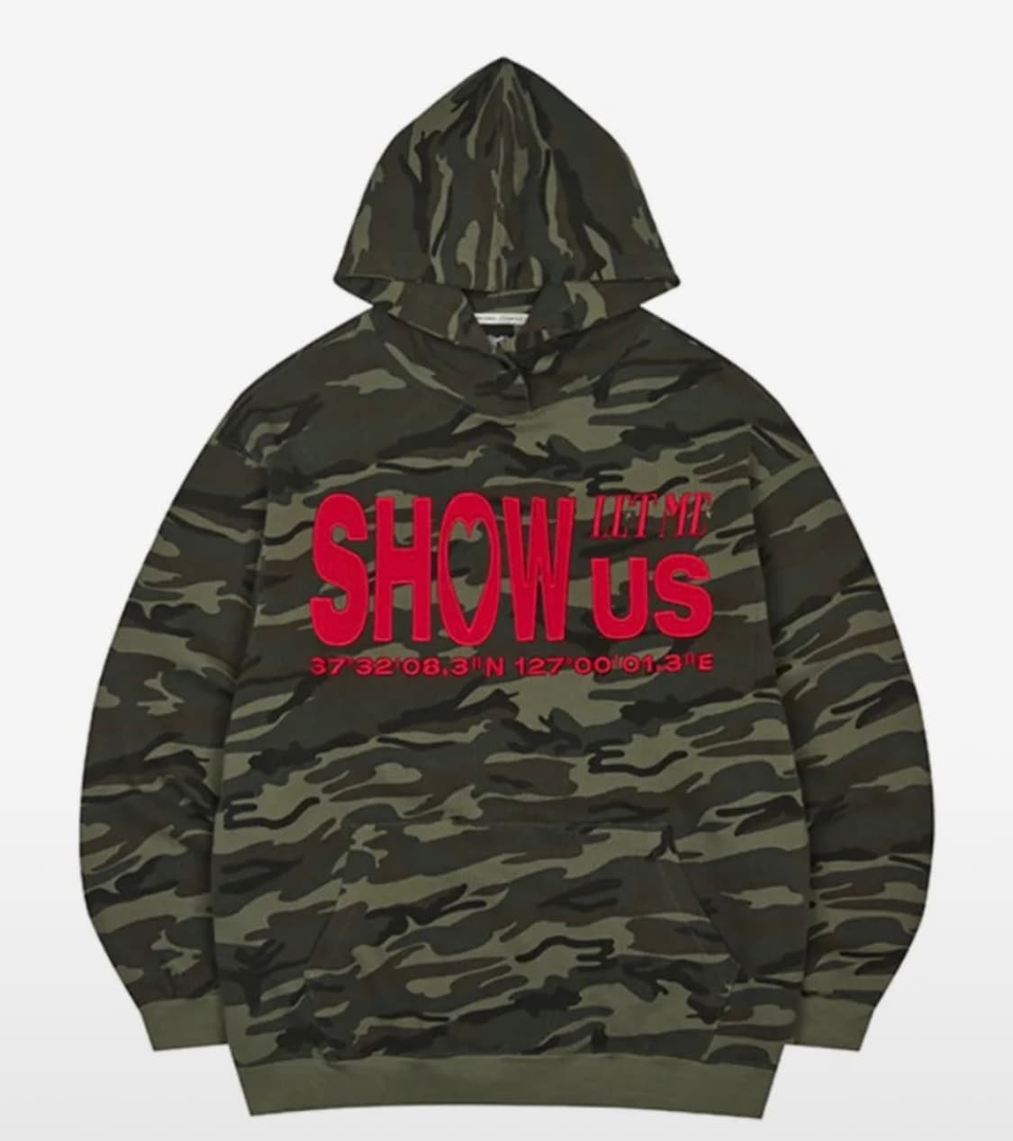 러브이즈트루 SH SHOW US HOODIE (KHAKI) 상품이미지1