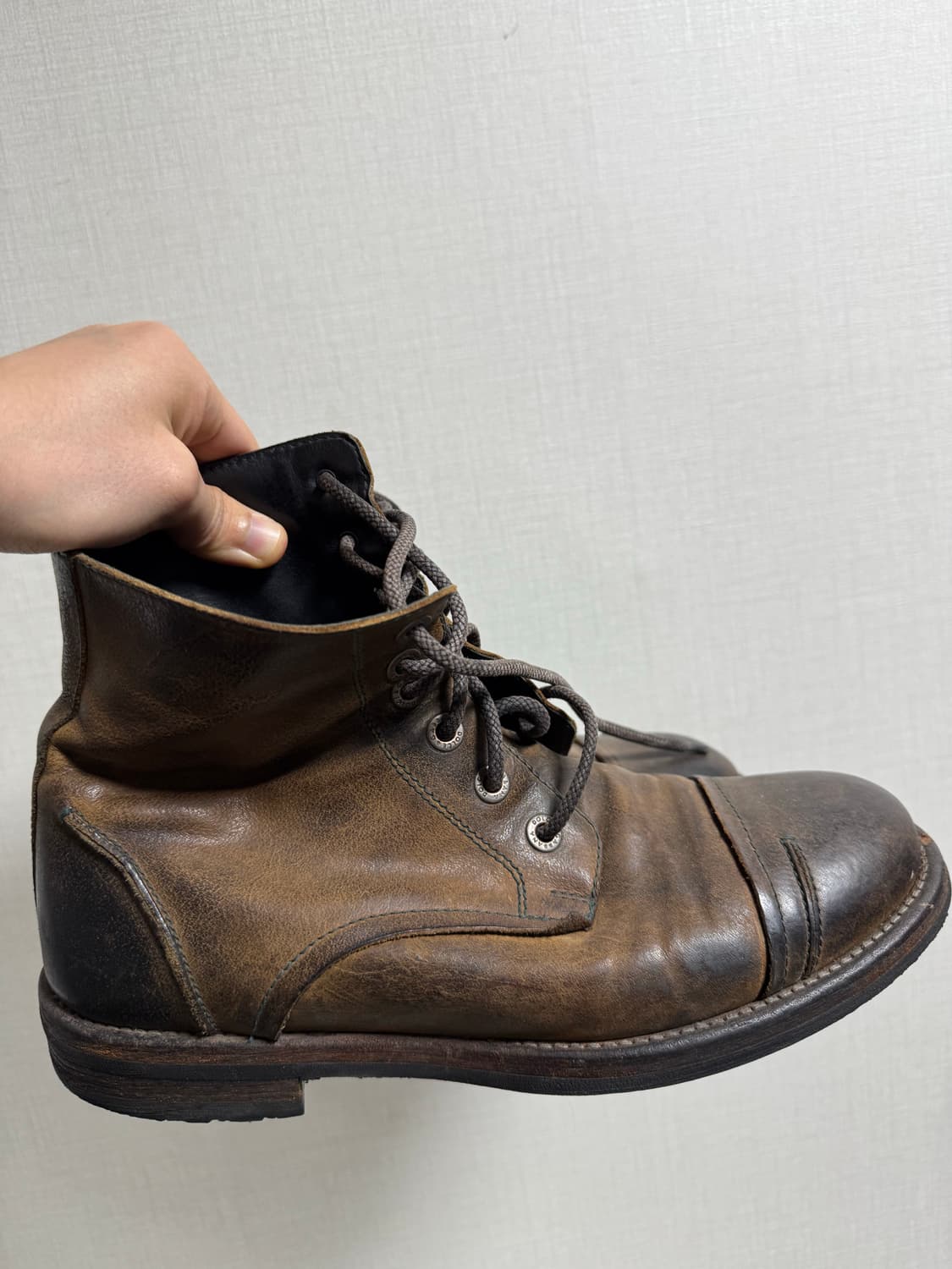 돌체앤가바나 00s 아카이브 컴뱃 부츠 상품이미지5