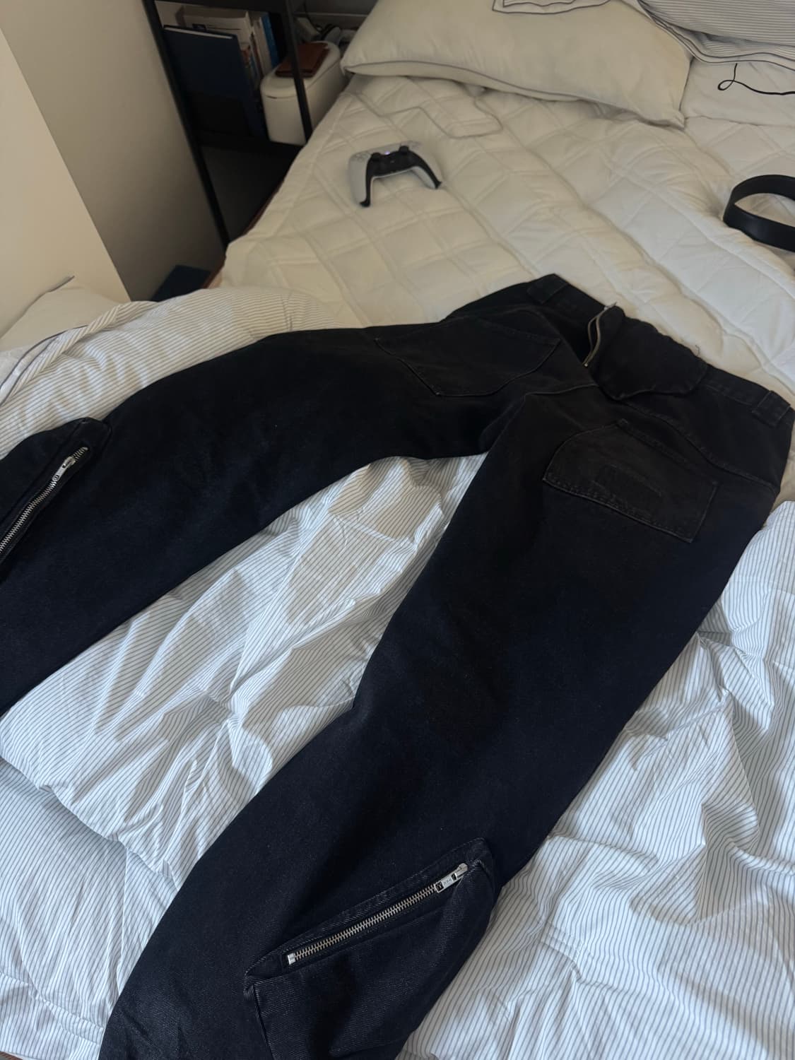 Mpa 플라스틱 프러덕트 뭐시기데님 팬츠 상품이미지1