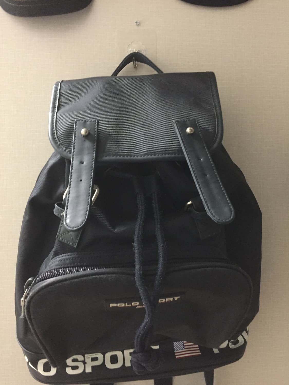 폴로 랄프로렌 네이비 백팩 상품이미지1